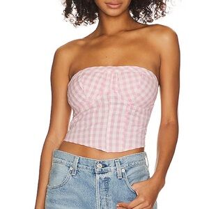 Free People Leilani Tube Top Size S